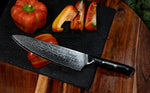 Chef's Knife 8 inch By Oxford Chef - Best Quality Damascus Japanese VG10 Super Steel 67 Layer High Carbon Stainless Steel