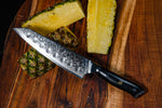Kiritsuke Chef's Knife 8 Inch Damascus Japanese VG10 Super Steel 67 Layer High Carbon Stainless Steel