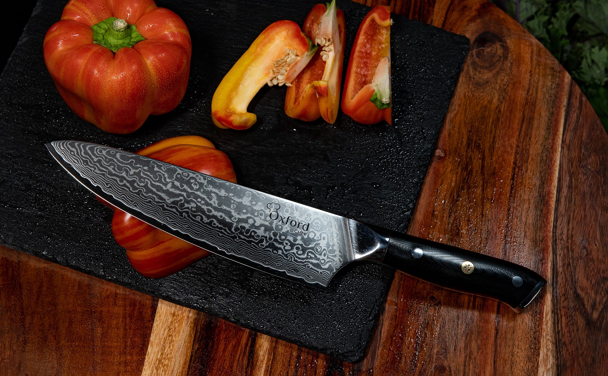 SHAN ZU Chef Knife 8 Inch Japanese Steel Damascus Kitchen Knife,  Professional Kitchen Knives Sharp High Carbon Super Steel Kitchen Utility  Knife: Home & Kitchen 